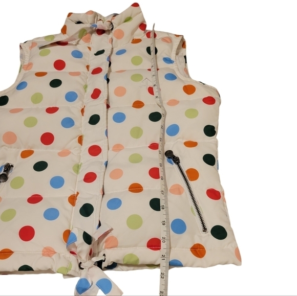 Authier Women’s Puffy Vest Made in Italy Zip Up w/ Snap Closures High Neck Sz 6 - Picture 8 of 16